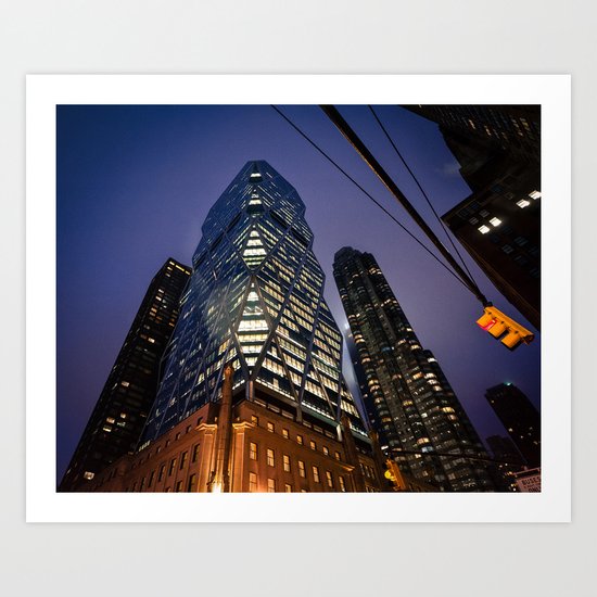 New York Future Art Print