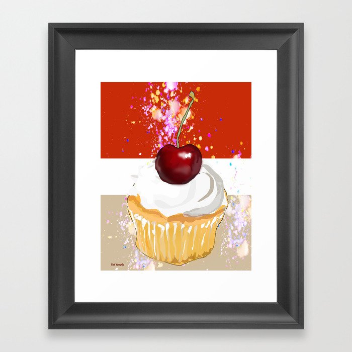 Cupcake-2 Framed Art Print