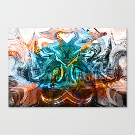 liquified time Canvas Print