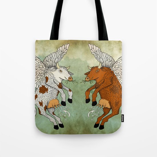 Las vacas voladoras - El día que Tote Bag