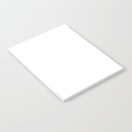 Solid White Notebook