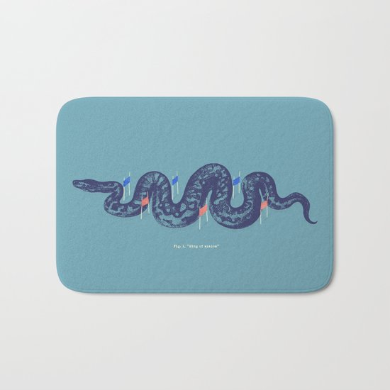 King of Slalom Bath Mat