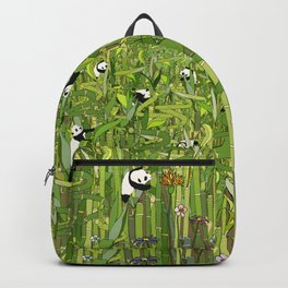 Pandas Bamboo Forest Backpack