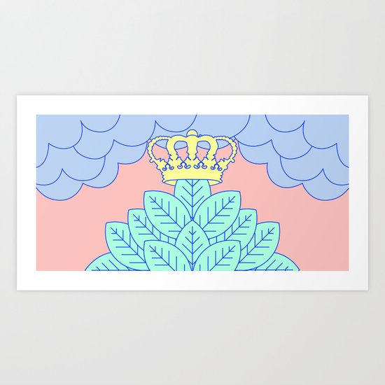 LEO Art Print