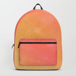 Peachy color cute grunge texture Backpack