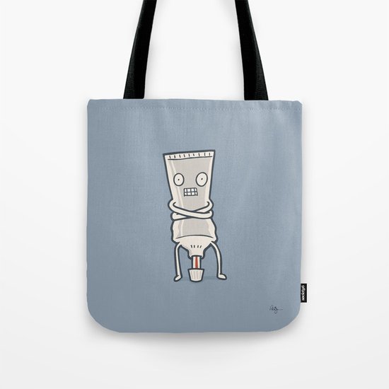 Bad Taste Toothpaste Tote Bag