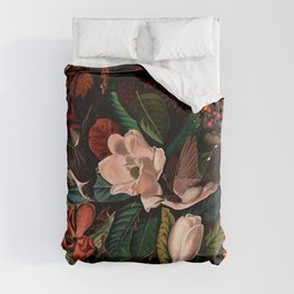 FLORAL AND BIRDS XIV Duvet Cover