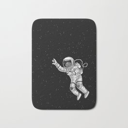 Astronaut in the outer space Bath Mat