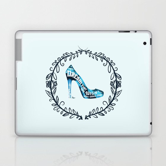 Cinderella' slipper Laptop & iPad Skin