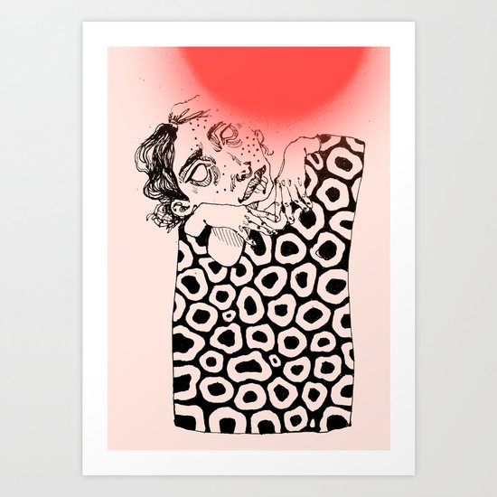 Restless Art Print