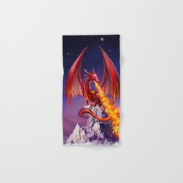 Red Dragon Hand & Bath Towel