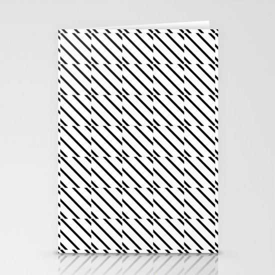 IJzerman Black & White Pattern Stationery Cards