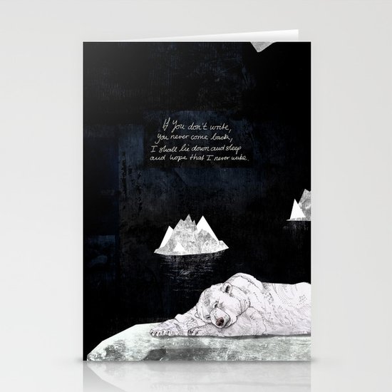 Polar Bear Stationery Cards