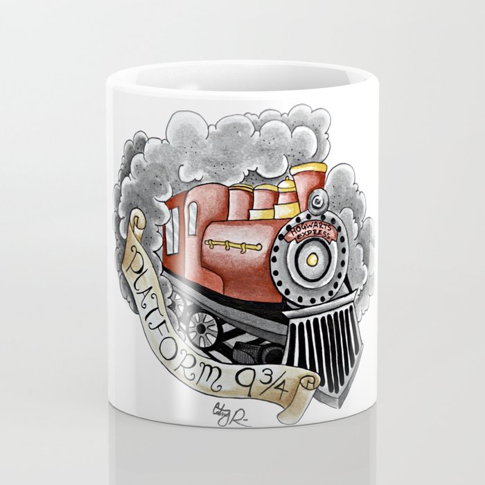 Harry Potter Hogwarts Express Latte Mug: Coffee Cups & Mugs