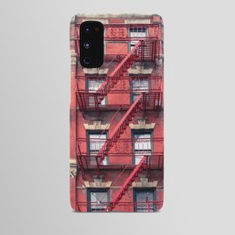 New York City Architecture | Fire Escape Views Android Case