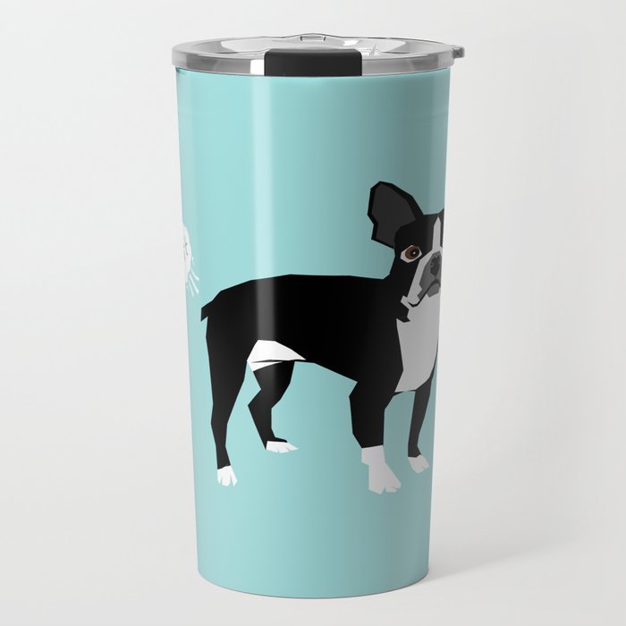 Boston Terrier funny fart dog pure breed gifts dog lovers Travel Mug