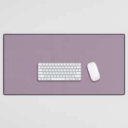 Radiant Lilac light pastel purple solid color modern abstract pattern  Desk Mat