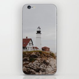 Maine lighthouse iPhone Skin