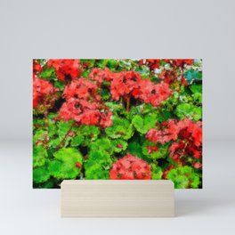 geranium  Mini Art Print