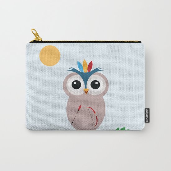 Be brave with owl Carry-All Pouch
