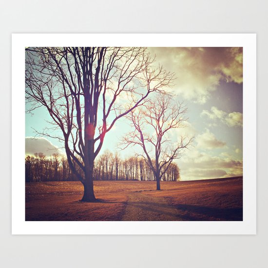 Warmth of Winter Art Print