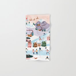 Holiday Village Hand & Bath Towel