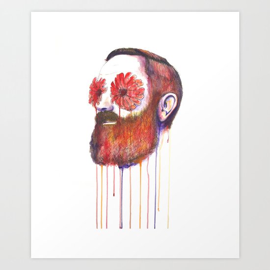 until i realized that it was you who held me under 1 Art Print