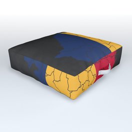 Romania Flag Map Outdoor Floor Cushion | Romania, Blueyellowredflag, Blackbackgroundmap, Romaniaflag, Romanianflag, Romainacoastline, Romaniaoutline, Flag, Flagmap, Romainamapoutline 