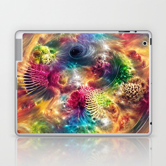 Rainbow Explosion Laptop & iPad Skin