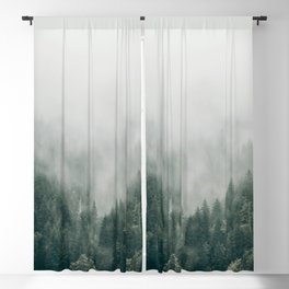 Foggy Forest 3 Blackout Curtain