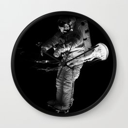 Space Jelly Wall Clock