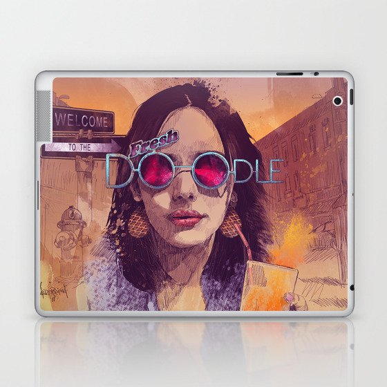 Welcome to the Fresh Doodle Laptop & iPad Skin