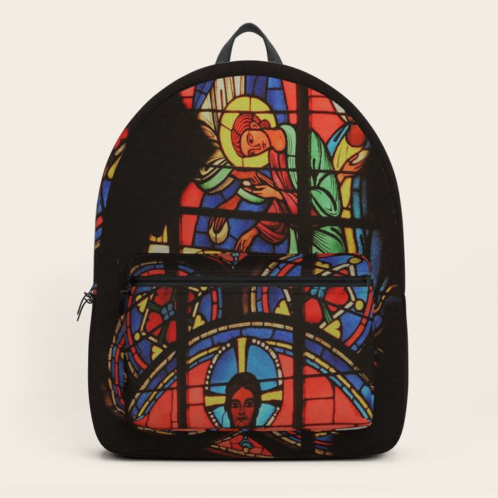 Stained Glass Shadow Backpack by jillshoop | Society6