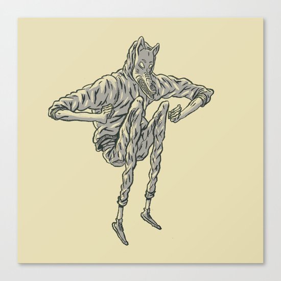 Wolf Tribe Canvas Print