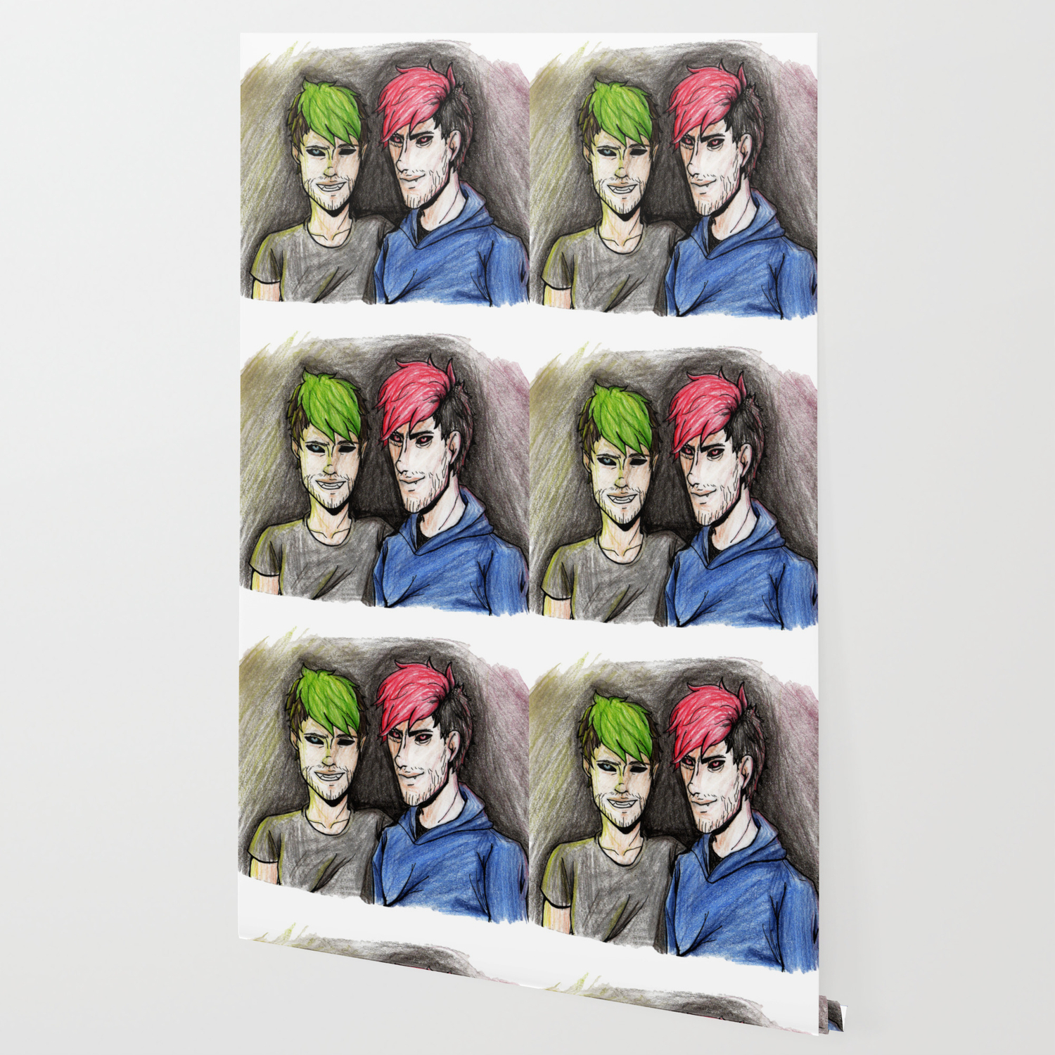 Jack Y Mark Youtubers Wallpaper By Marielatresoldi Society6
