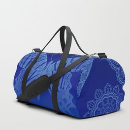 Baby Baby Blue Butterfly Duffle Bag