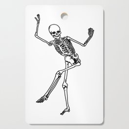 Bone Dancing Skeleton  Cutting Board