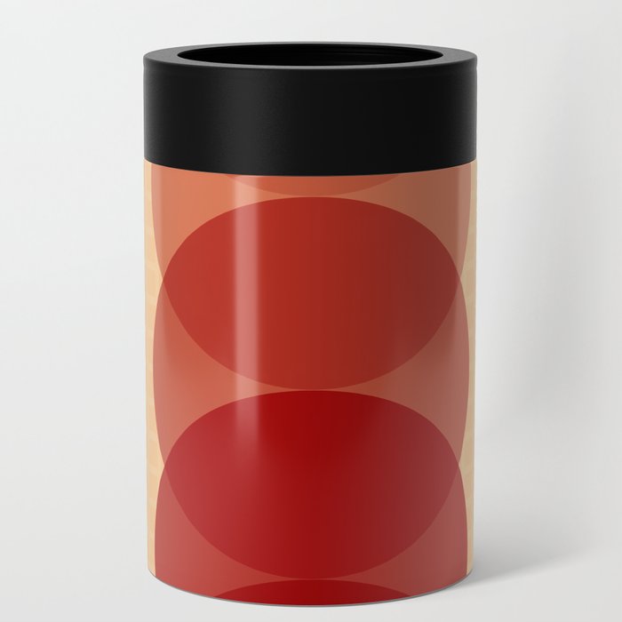 Grid retro color shapes 9 Can Cooler