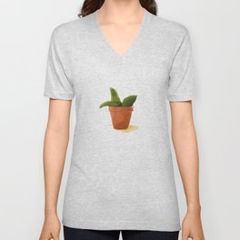 Plant V Neck T Shirt