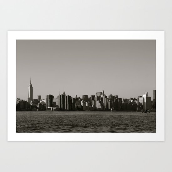 New York Skyline Art Print
