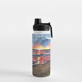 Virginia Sunrise at the Beach Water Bottle