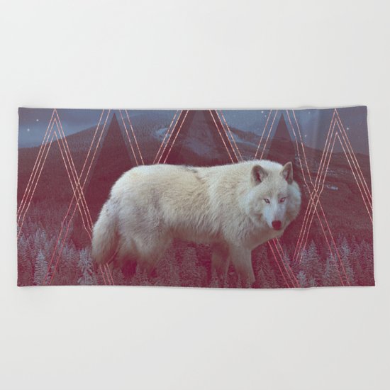 In Wildness Beach Towel
