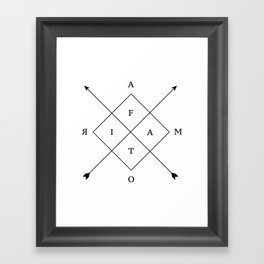 Amor Fati Framed Art Print