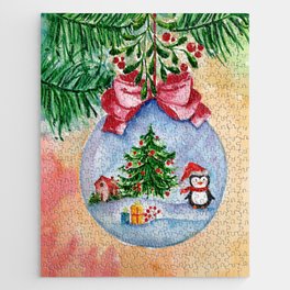 Christmas Glass Bauble Jigsaw Puzzle