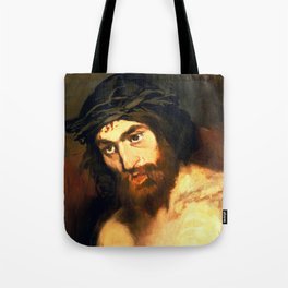 Head of Christ by Edouard Manet Tote Bag