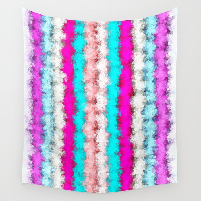 Colored clouds Wall Tapestry