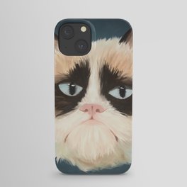 grumpy iPhone Case