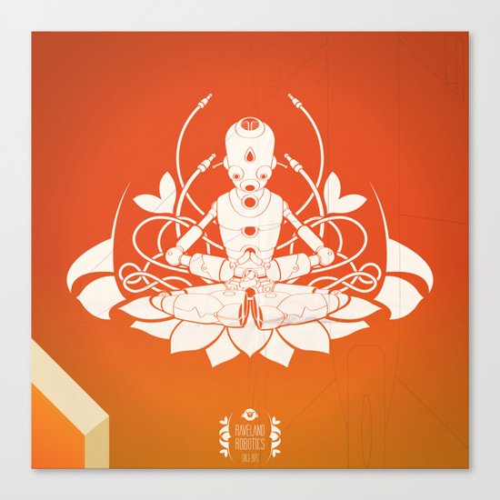 Opening the higher state of consciousness Canvas Print