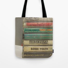 Sonic youth tapes Tote Bag