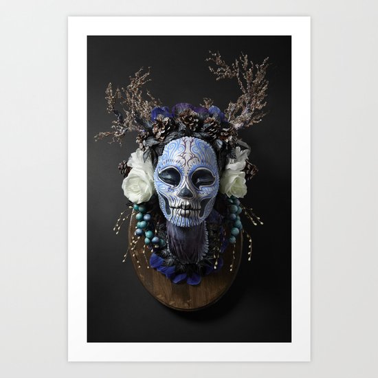 Winter Muertita Front Art Print